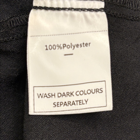 NWT OFEEFAN Women's Black Milkmaid Dress - Picture 7 of 8